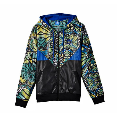 Adidas Originals Colorado Winterized Windbreaker Butterfly (negro/azul/multicolor)