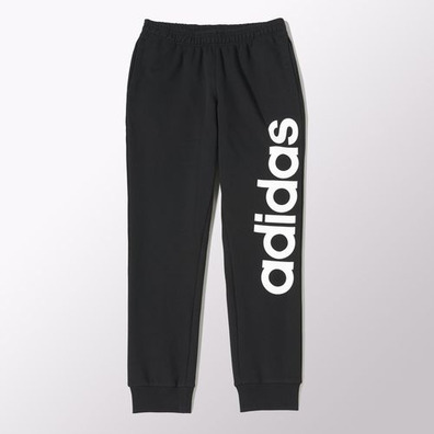 Adidas Pantalón Essentials Lineage Logo (negro/blanco)