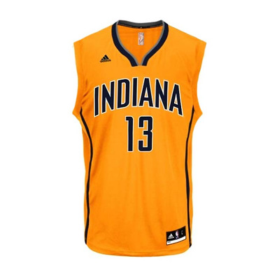 Adidas Camiseta Réplica Paul George Pacers (amarillo/navy)