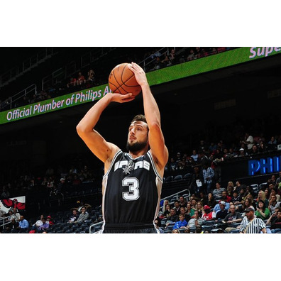 Adidas Camiseta Réplica Marco Belinelli Spurs (negra)