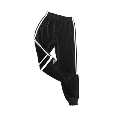 enjuague Cambiable Noreste Adidas Pantalón Essentials 3S Challenger (negro/blanco)