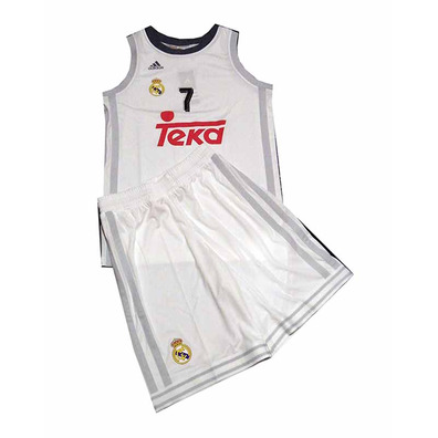 Pack Niño Luka Doncic Real Madrid Basket 2015/16 (blanco/negro)