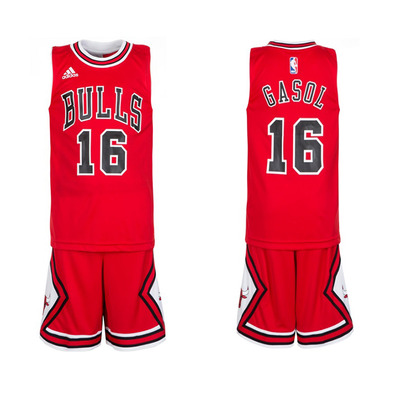 Pack Pau Gasol Chicago Bulls Niño (rojo/blanco/negro)