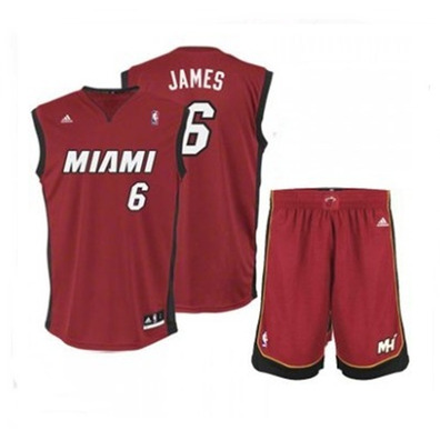 Pack Lebron James Heat Niño (rojo/blanco)