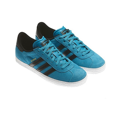 Adidas Gazelle 2 Junior (36-40/azul turquesa/negro)