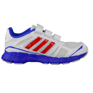 Adidas adifast CF Kids (blanco/azul/rojo)(28-35)