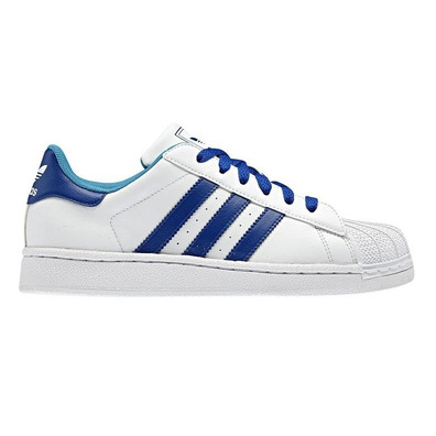 Adidas Superstar 2 J (36-39/blanco/azul)