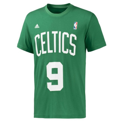 Adidas Camiseta NBA Game Time Rondo Nº 9 (verde/blanco)