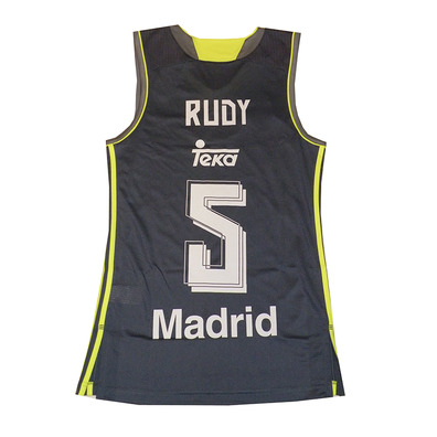 Camiseta Rudy #5# Real Madrid Basket 2015-2016 (gris/volt)