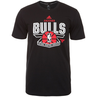 Adidas Camiseta NBA Chicago Bulls Price Point (negro/rojo/blanco)