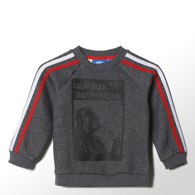 Adidas Originals Chándal Niño Star Wars Darth Vader (gris/rojo)