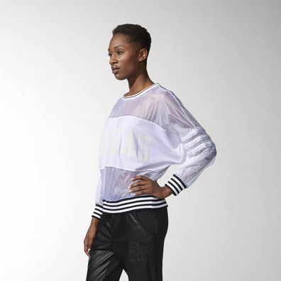 Adidas Originals Mujer London Clear Sweater (blanco/negro)