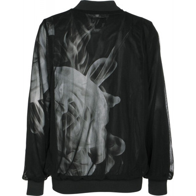 Adidas Originals Chaqueta White Smoke TT Rita Ora (negro/blanco)