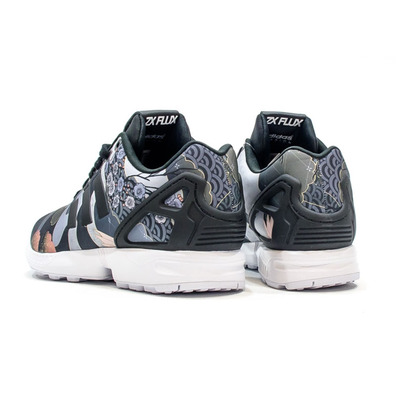 Adidas Originals Rita Ora ZX Flux W "Kimono Print" (negro/blanco/gris)