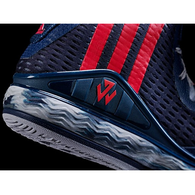 Adidas John Wall 1 "DC Blue" ( marino/rojo/gris)