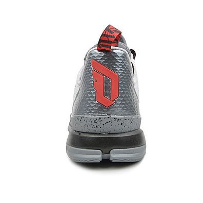 Adidas Damian Lillard "White Beach" (blanco/silver/red/black)