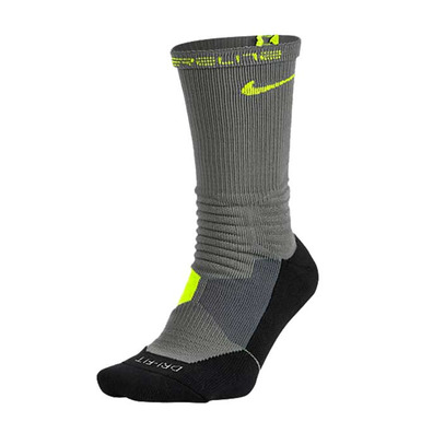 Calcetines Nike Hyper Elite Basket Crew (077/gris/volt/negro)