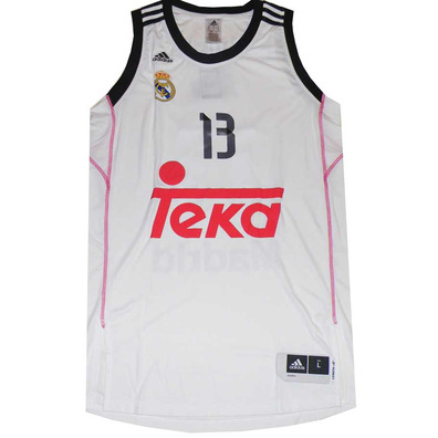 Camiseta Sergio Rodríguez Real Madrid Basket 2014 (blanca)