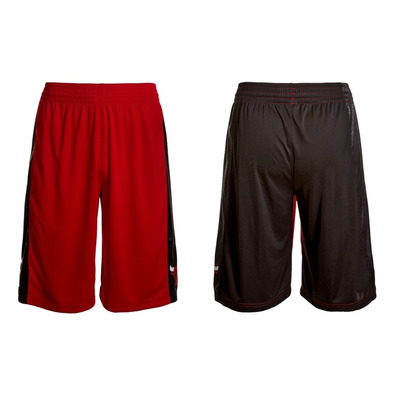 Adidas NBA Short Bulls Summer Run (rojo/negro)