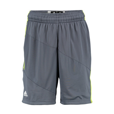 Adidas Short Real Madrid Baloncesto 2015-2016 (gris onix/amarillo solar)