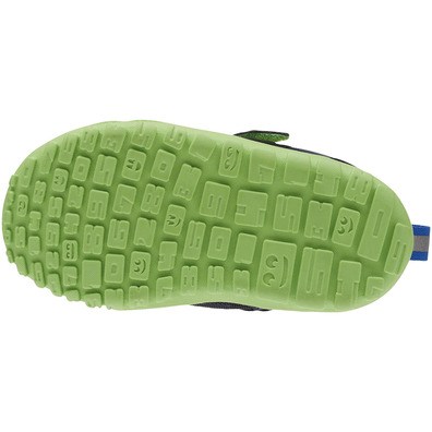 Reebok Infantil Ventureflex Stride 4 (marino/verde)