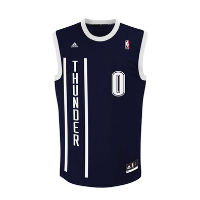 Camiseta NBA Réplica Westbrook  #0# Oklahoma (navy/white)