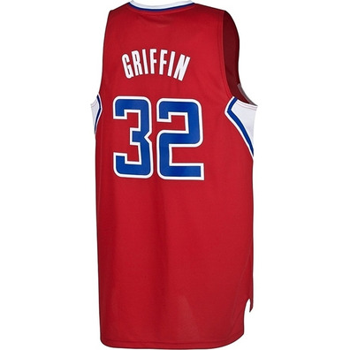 Adidas Camiseta Bordada Griffin Clippers (rojo/blanco)