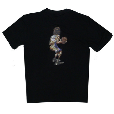 Adidas Camiseta NBA GFX Caricature Gasol (negro)