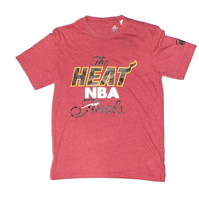 Adidas Camiseta GFX Player Time Miami Heat (granate)