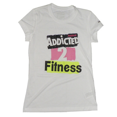 Reebok Camiseta Mujer  Fitness 4 Life (Blanco)