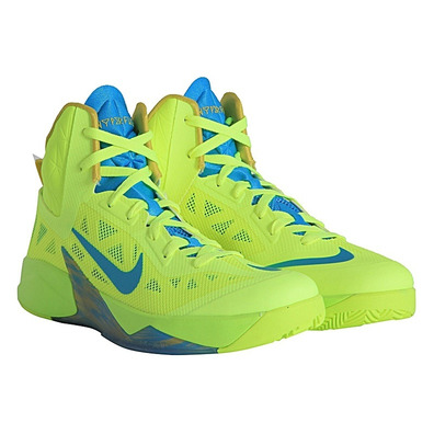 Nike Zoom Hyperfuse 2013 "JC. Navarro" (700/lima/azul/oro)