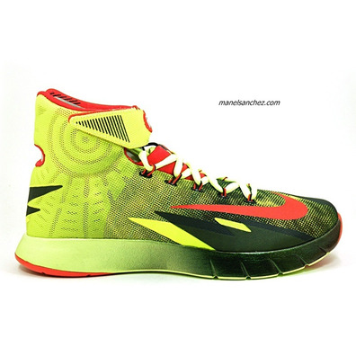 Nike Zoom HyperRev Kyrie Irving "Volt" (760/lima/negro/crinsom)