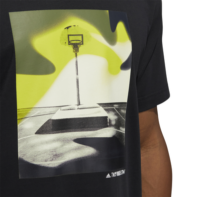 Adidas Baketball Slept On Graphic Tee