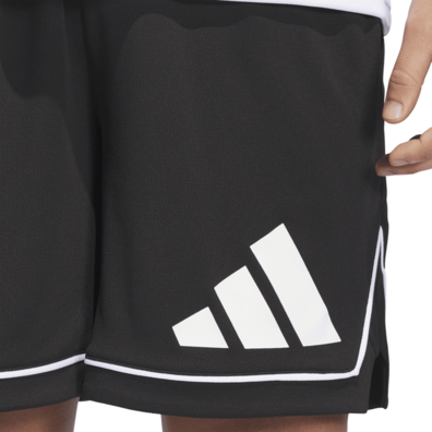 Adidas Basketball Badge of Sport Shorts "Black-White"