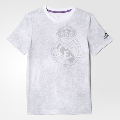 Adidas Camiseta Youth Real Madrid (white/clear grey)