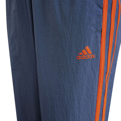 Adidas Junior Colorblock Woven Tracksuit Bottoms