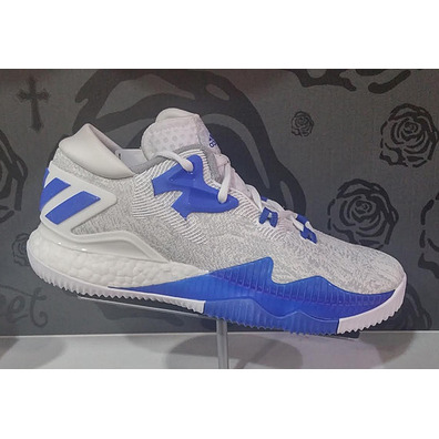 Adidas Crazylight Boost Low 2016 James Harden "Hallmark" (gray/white/royal)