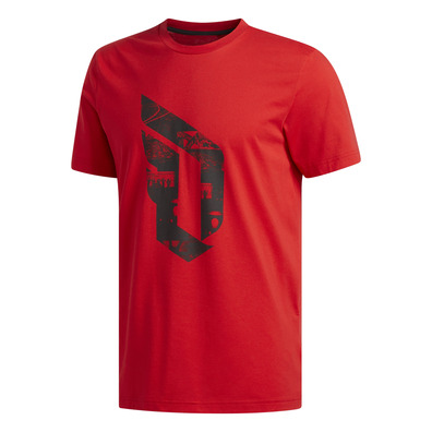 Adidas Dame Logo Tee Scarlet manelsanchez