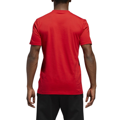 Adidas Dame Logo Tee "Scarlet"