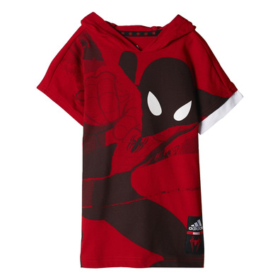 Adidas Marvel Boys Spider-Man Summer Set (Scarlet/White)