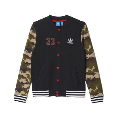 Adidas Originals FR Fleece Track Jacket J (black/multicolor/scarlet)