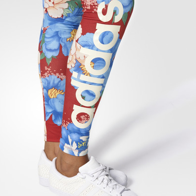 Adidas Originals leggings Linear Logo "Chita Oriental" (multicolor)