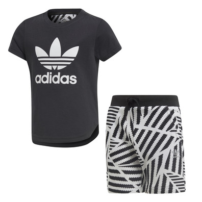Adidas Originals Logo Trefoil Superstar (Black/White)