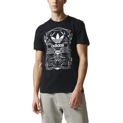 Adidas Originals Rectangle 3 Tee "Boogie down" (black)