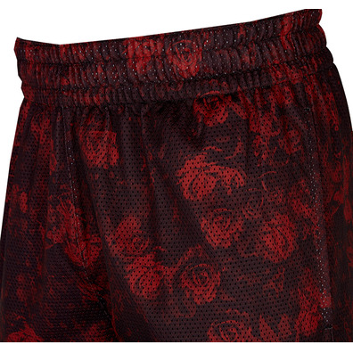 Adidas Short Dame Floral (rojo/negro)