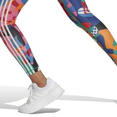 Adidas x Farm Training Tights 7/8 Lengths "Bold Green"