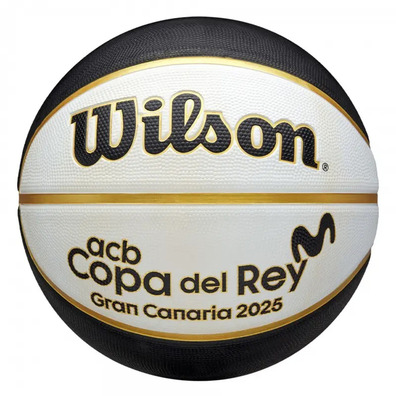 Balón Baloncesto Wilson Copa del Rey 2025 (Talla 7)