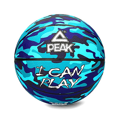 Balón Basket Peak Camo Ball "Blue Turquoise"