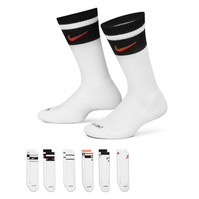 Calcetines Nike Everyday Plus Cushioned "Multicolor" (6 Pares)