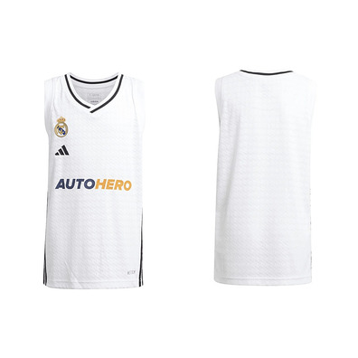 Camiseta Junior 1ª Equipación Real Madrid Baloncesto "White"